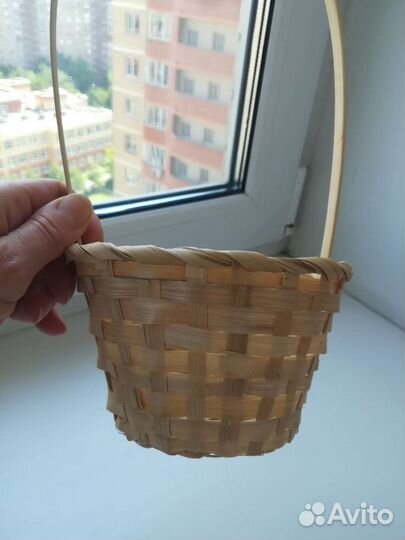 Корзинка плетеная для цветов, подарков
