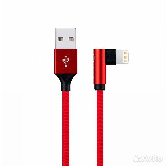 Кабель dprui B3 Lightning - Red (1.2M, 2.4A)
