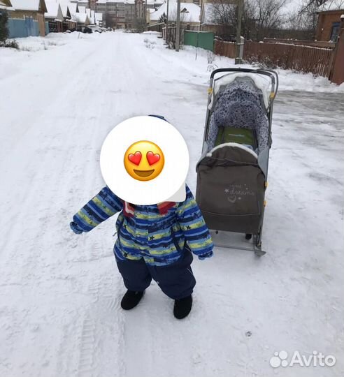 Санки коляска nika kids