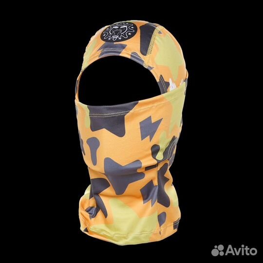 Glory Boyz Balaclava Ski Mask (Orange Camo)