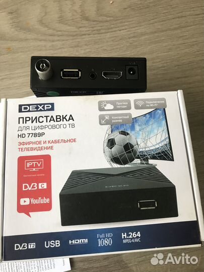 Телевизор JVC 32 и приставка