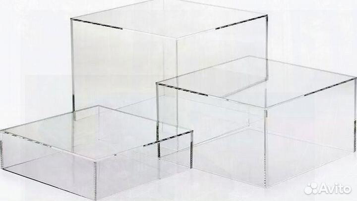 Изделия из акрила, оргстекла (боксы)