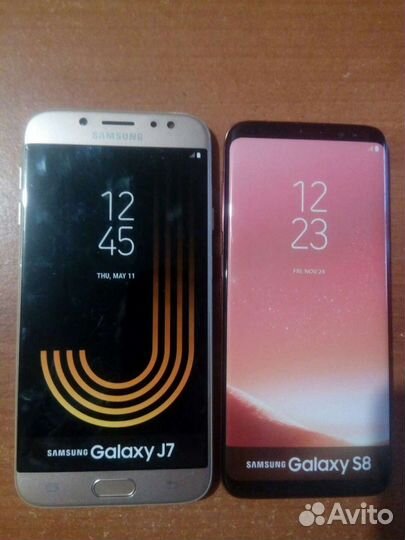 Муляж Телефонов Samsung Galaxy J7 и S8