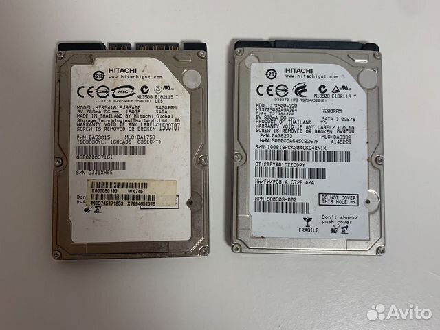 Жесткий диск для ноутбука