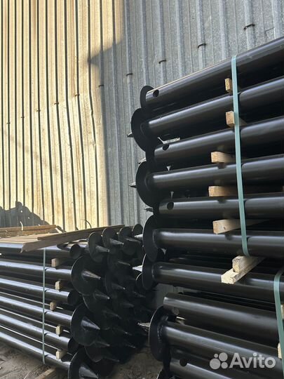 Винтовые сваи Монтаж