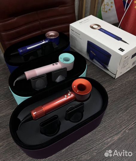 Фен dyson supersonic с кейсом