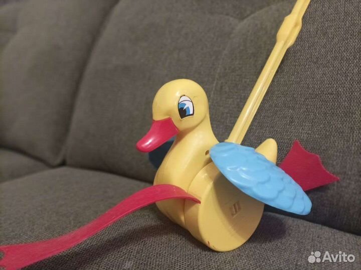 Уточка на палке и гольф