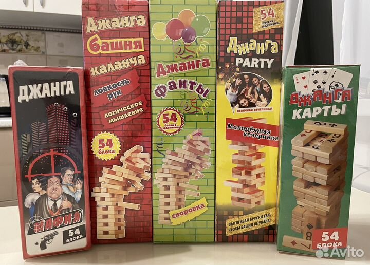 Настольные игры Джанга башня