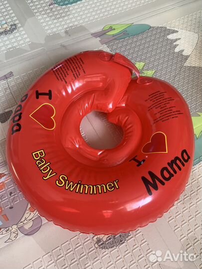 Горка, круг, гамак и стульчик для купания