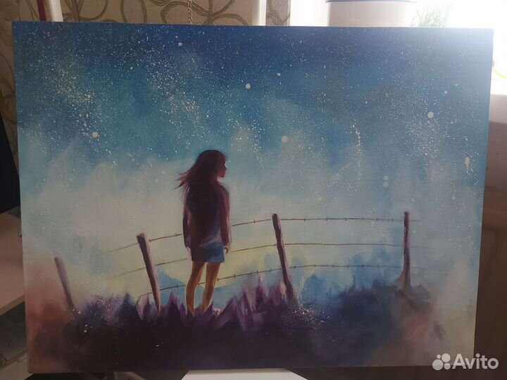 Картина, холст, масло