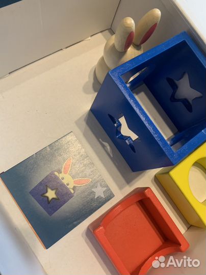 Baby rabbit magic box развивающая игра