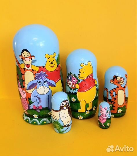 Матрёшка Винни Пух
