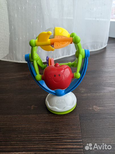 Игрушка-погремушка Chicco на столик для кормления