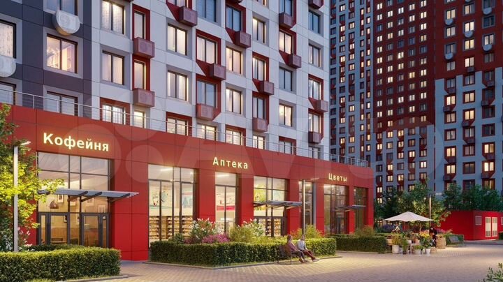 Квартира-студия, 25,5 м², 2/19 эт.