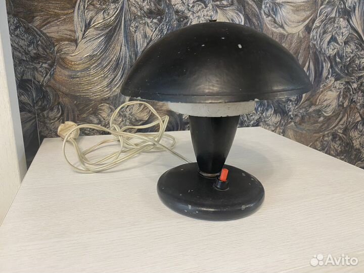 Настольная лампа СССР Грибок