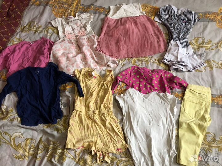 Пакет вещей на девочку 80,86