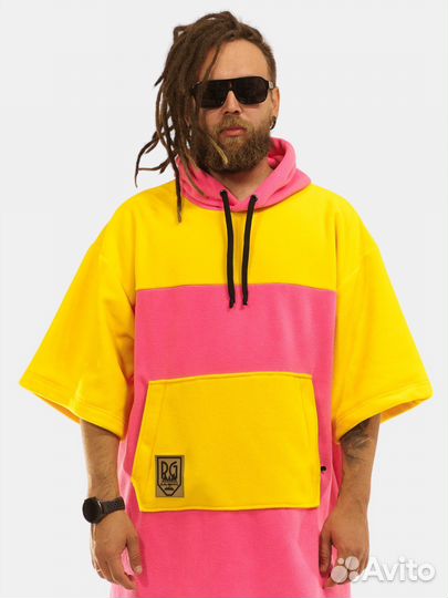 Surf пончо пляжное из флиса