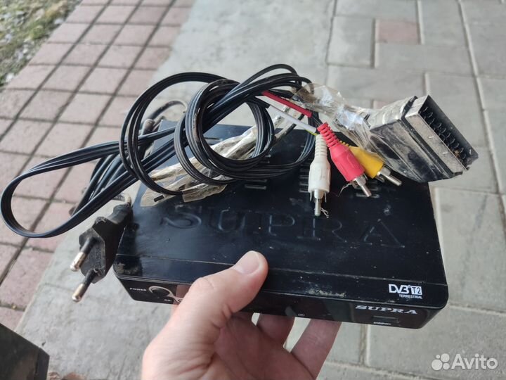 Тв приставка supra dvb t2 terrestrial