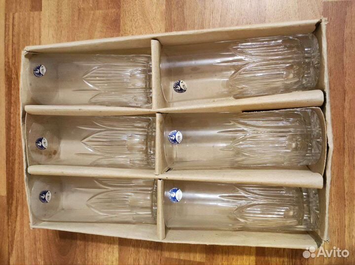 Хрустальные стаканы