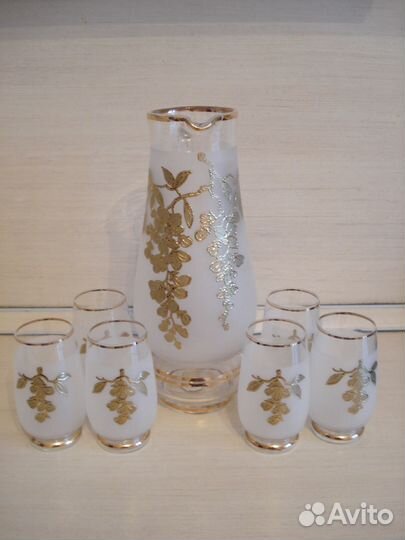 Набор для воды Богемия, новый