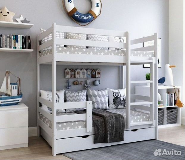 Двухярусная кровать
