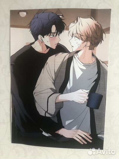 Постеры/плакаты аниме манга/манхва Эскиз