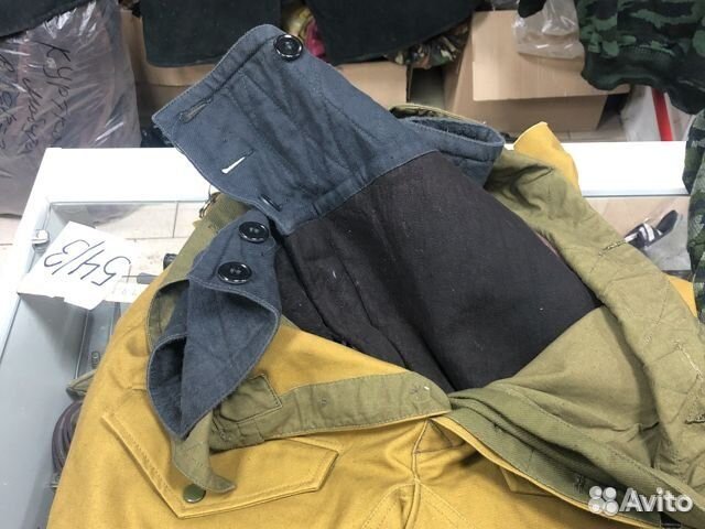 Брюки с меховым утеплителем для спецподразделений