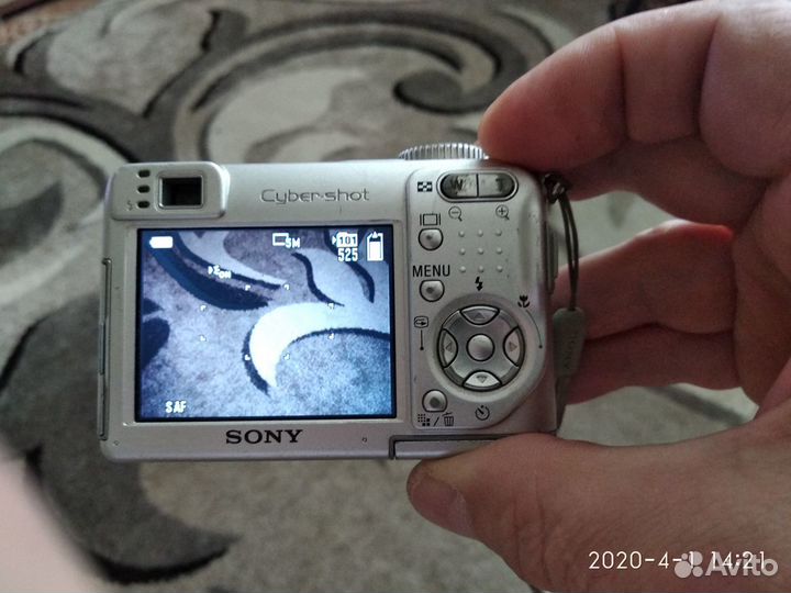 Sony фотоаппарат Cyber-Shot DSC-W7