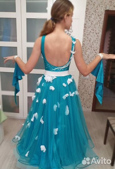 Платье для бально-спортивных танцев