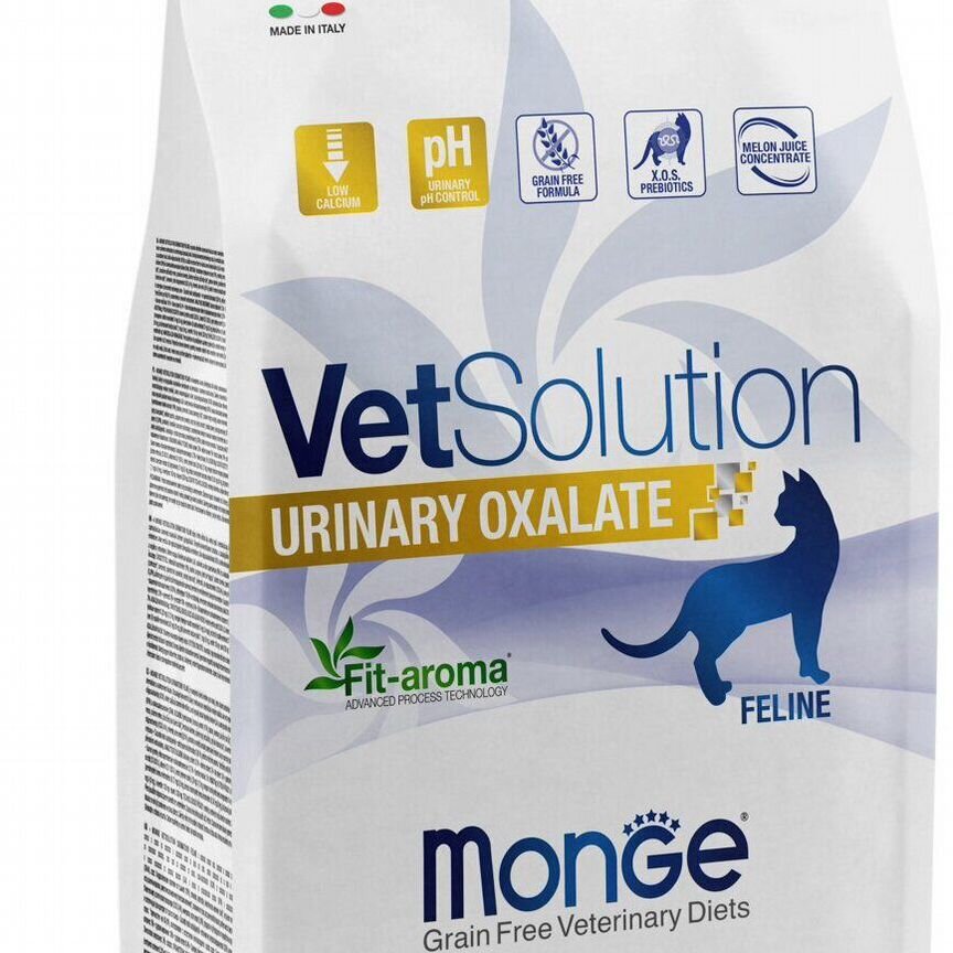 Сухой корм для кошек Monge VetSolution Urinary