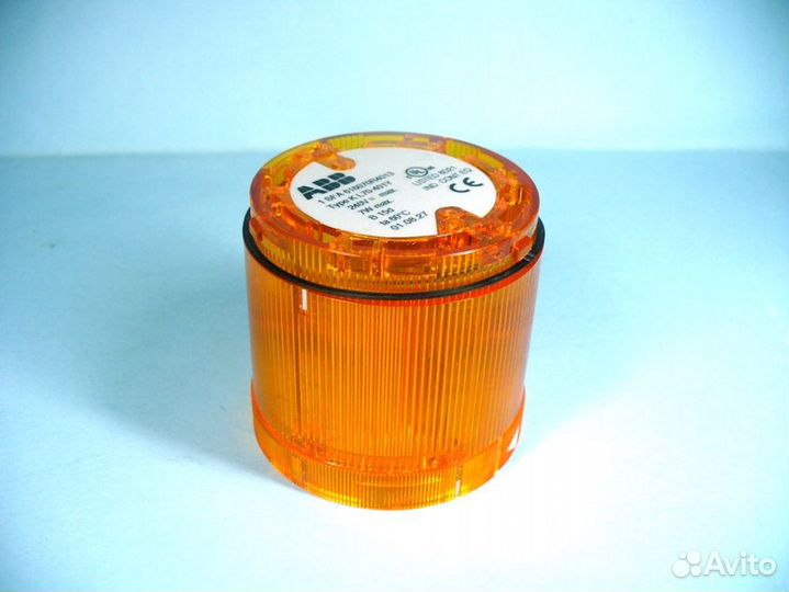 Лампа-маячок сигнальная красная ABB KSB-401R12-230