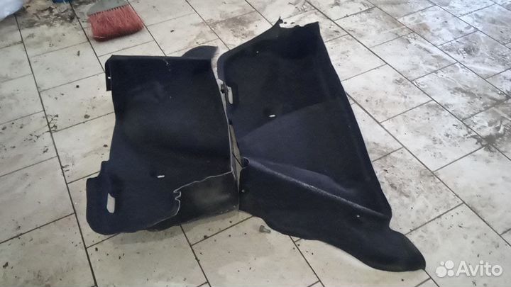 Обшивка боковая багажника renault fluence