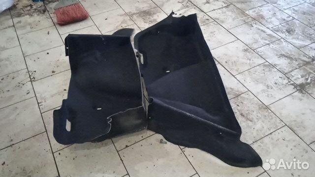 Обшивка боковая багажника renault fluence