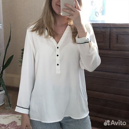 Блузка школьная mohito