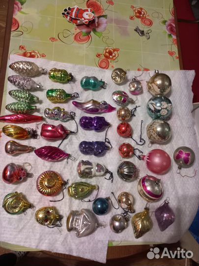 Елочные игрушки СССР