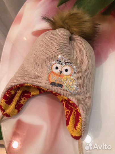 Шапка зимняя на девочку