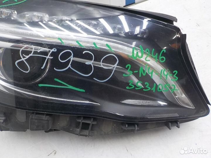 Фара правая Mercedes-Benz GLA-Class