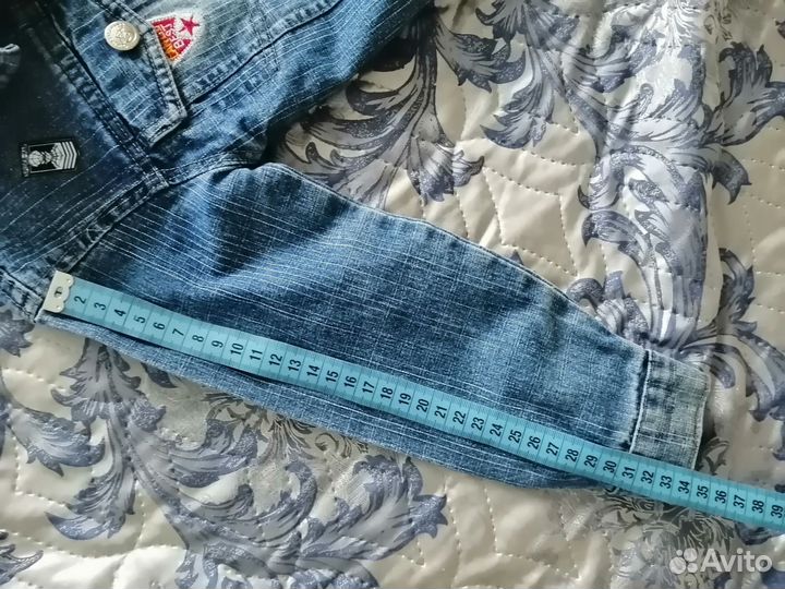 Джинсовка для мальчика 92 98