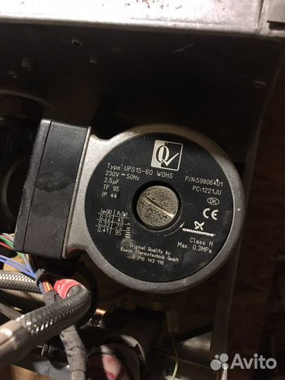 Циркуляционый насос,плата bosch Gaz 4000 W