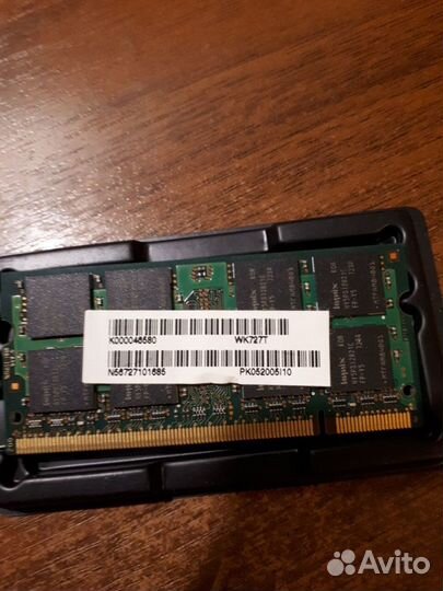 Оперативная память hynix hymp512S64CP8-Y5 DDR2 1GB