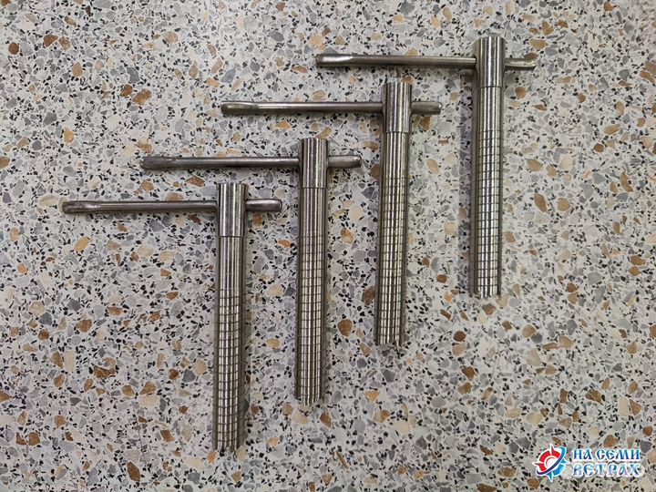 Ввертыши для зимней палатки из нерж. стали (4 шт)