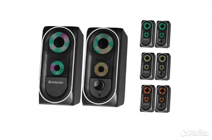 Колонки 2.0 Defender Solar 2