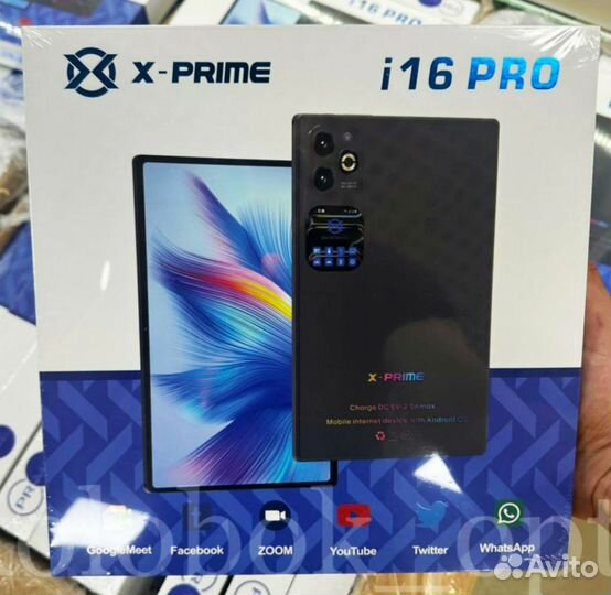 Планшет x prime i16 pro пк 4/128Гб с клавиатурой