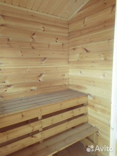 Баня из профилированного мини-бруса
