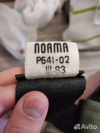 Ремни безопасности СССР norma норма