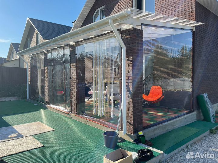 Мягкие окна для беседки / террасы/ веранды/ кафе