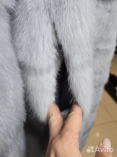 Шуба норковая 46'48 длина 85 см