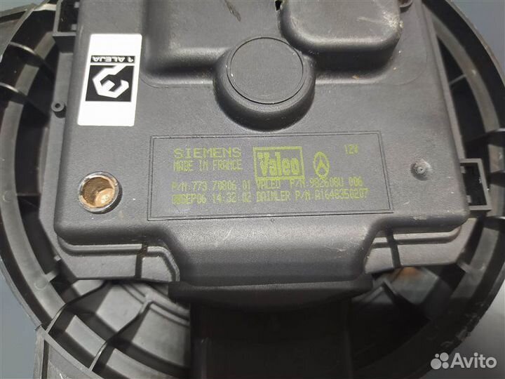 Моторчик печки Mercedes Ml-Class W164