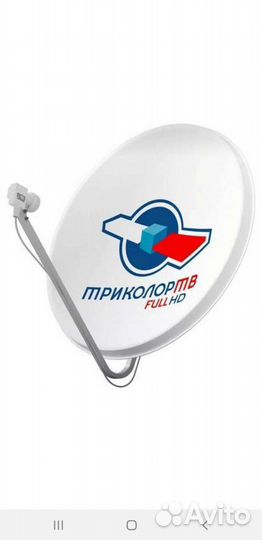 Тарелка триколор