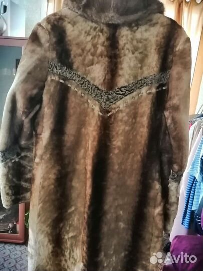 Шуба цигейковая женская